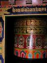 Day 2 : Monjo to Thami.\r\nGiant prayer wheel, a common sight in the Himalaya.